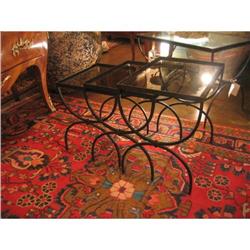 Set of French Wrought Iron Nesting Tables #884937