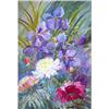 Image 1 : "Irises and peonies" oil in impressionism style #885014