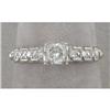 Image 1 : White gold diamond  ring #885070