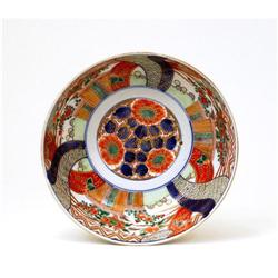 Old Japanese Imari Bowl Cobalt Blue #885189