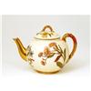 Image 1 : Antique Royal Worcester Teapot Floral Pattern #885202
