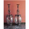 Image 1 : Monumental all bronze pair of  lanterns #885260