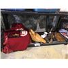 Image 1 : FRAMED PHOTOS, FEATHERS, NATIVE ART, KANSAS CITY BLANKET, SMALL COLLECTIBLES, ETC          "