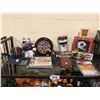 Image 1 : BRONCOS HELMET, BRONCOS BULL DOG PLUSH, CFL WALL CLOCK, CFL HEAD COVER FOR CLUBS, FOOTBALL LIGHTS,