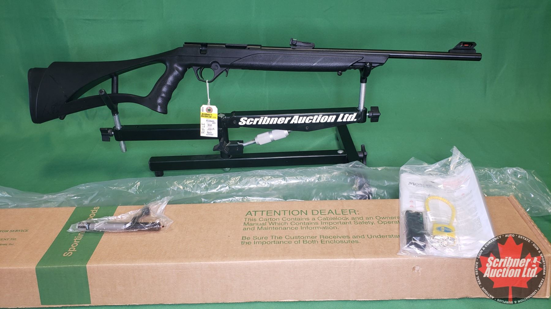 Model 802 RIFLE : NEW – Mossberg International .22cal Model 802 w/Sites S/N# ...