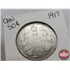 Image 2 : Canada Fifty Cent : 1917