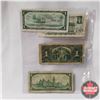 Image 2 : Canada $1 Bills (4 Varieties/Dates) 1937; 1954; 1967; 1973