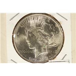 1923 PEACE SILVER DOLLAR BRILLIANT UNC