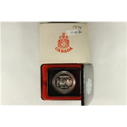 1974 CANADA SILVER PROOF DOLLAR WINNIPEG