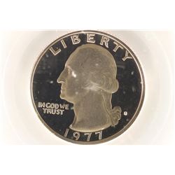 1977-S WASHINGTON QUARTER PCGS PR70 DCAM