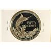 Image 2 : 1974 BAHAMAS SILVER PROOF 50 CENTS .2667 OZ. ASW