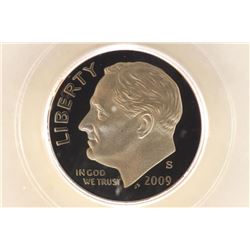 2009-S ROOSEVELT DIME PCGS PR70 DCAM