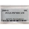 Image 3 : 2009-S ROOSEVELT DIME PCGS PR70 DCAM