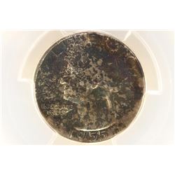 1955 WASHINGTON SILVER QUARTER PCGS MS66