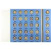Image 2 : SILVER ROOSEVELT PARTIAL DIME ALBUM 1946-1964