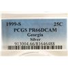 Image 3 : 1999-S GEORGIA SILVER QUARTER PCGS PR66 DCAM