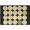 Image 1 : 20 ASSORTED 35% SILVER JEFFERSON WAR NICKELS