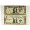 Image 1 : 1935-D & 1935-F $1 SILVER CERTIFICATES BLUE SEALS