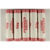 Image 1 : 5-50 CENT ROLLS OF 2009-D PRESIDENCY LINCOLN CENTS