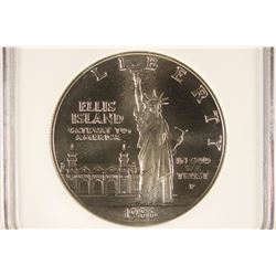 1986-P STATUE OF LIBERTY  SILVER DOLLAR NGC MS69