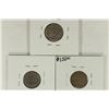 Image 2 : 1883, 1890 & 1891 SEATED LIBERTY DIMES