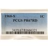 Image 3 : 1968-S LINCOLN CENT PCGS PR67RD