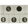 Image 2 : ALL 5-2000-S WASHINGTON STATE QUARTER SILVER PFS