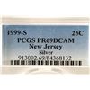 Image 3 : 1999-S NEW JERSEY WASHINGTON SILVER QUARTER PCGS