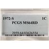 Image 3 : 1972-S LINCOLN CENT PCGS MS64RD