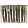 Image 1 : 5-SOLID DATE ROLLS OF CANADIAN NICKELS 1948 (40),