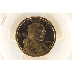 2000-S SACAGAWEA DOLLAR PCGS PR68 DCAM