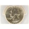 Image 1 : 1958-D WASHINGTON SILVER QUARTER PCGS MS65