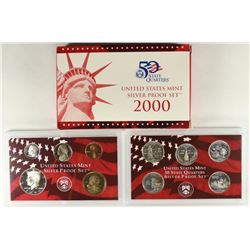 2000-S US SILVER PROOF SET (WITH BOX)