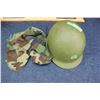 Image 1 : Military Helmet, Shell and Camo Cover