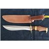 Image 2 : Damascus Bowie Knife