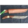Image 1 : Damascus Bowie Knife