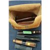 Image 1 : Fore-ends (6) & Pump Parts - In a Leather Bag