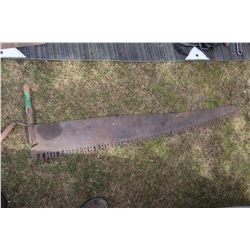 One Man Cross Cut Saw