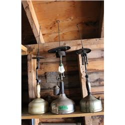 Coleman Gas Lamps (3)