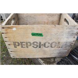 Pepsi Cola Wooden Shell