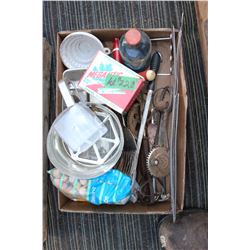 Flat of Kitchen Items