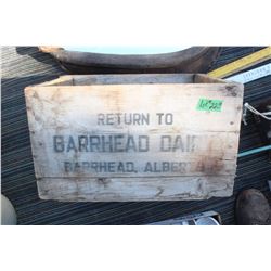 Barrhead Dairy Wooden Shell