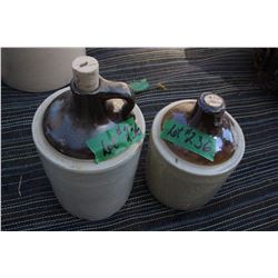 Two Ceramic Quart Jugs