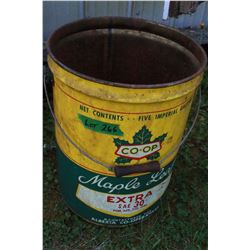 Co-Op Maple Leaf Oil Can