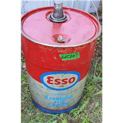 Esso Oil Can