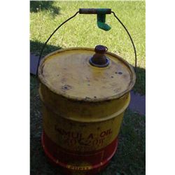 Shell Oil Can