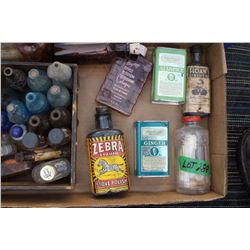 Collection of Small Bottles