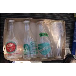 Flat with Milk Bottles with Labels (4)