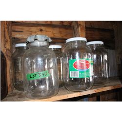 One Gallon Pickle Jars (5)
