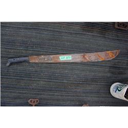 Machete-type Knife from South Africa
